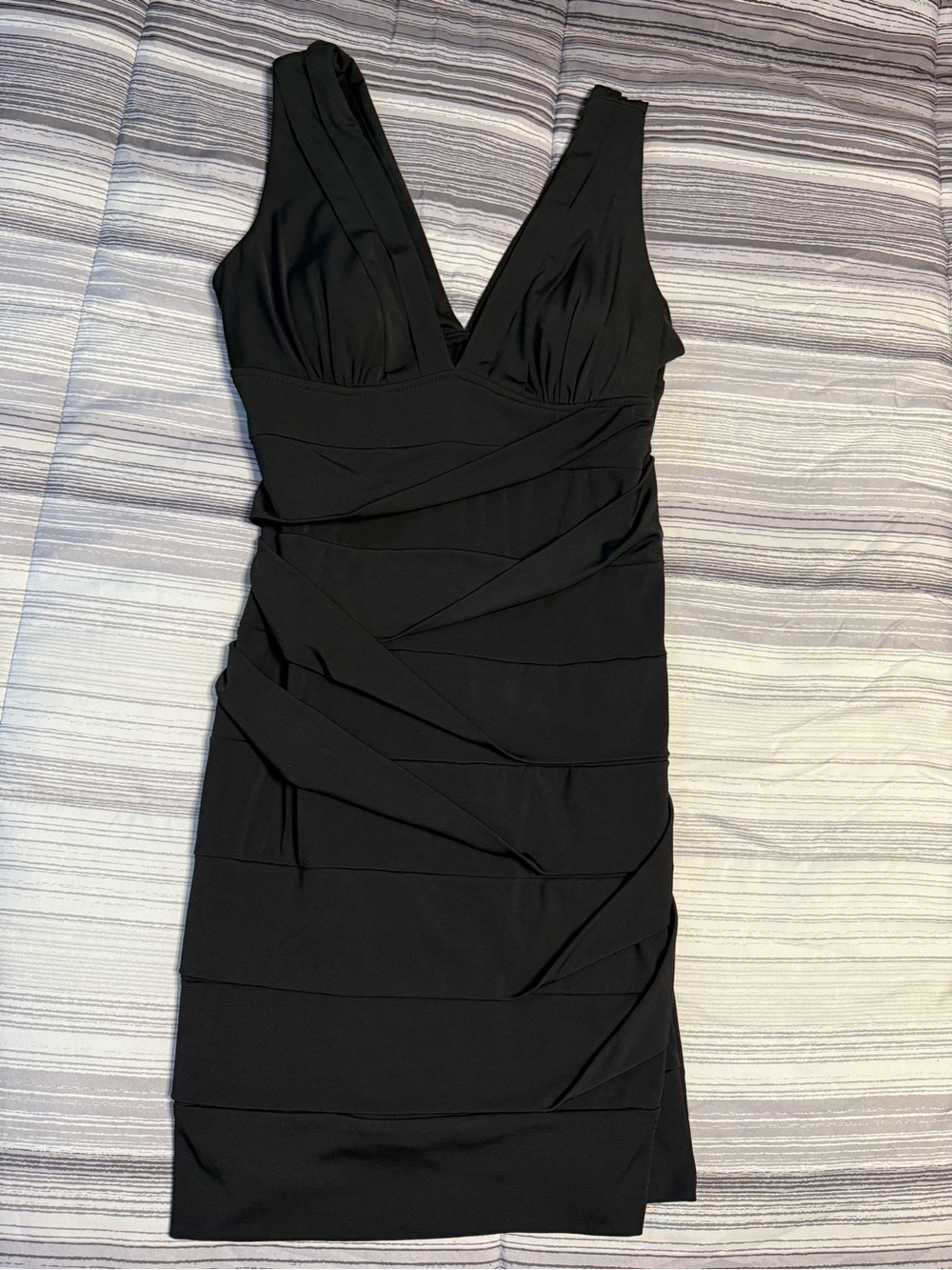 Emerald Sundae Black One-Shoulder Ruched Bodycon Dress